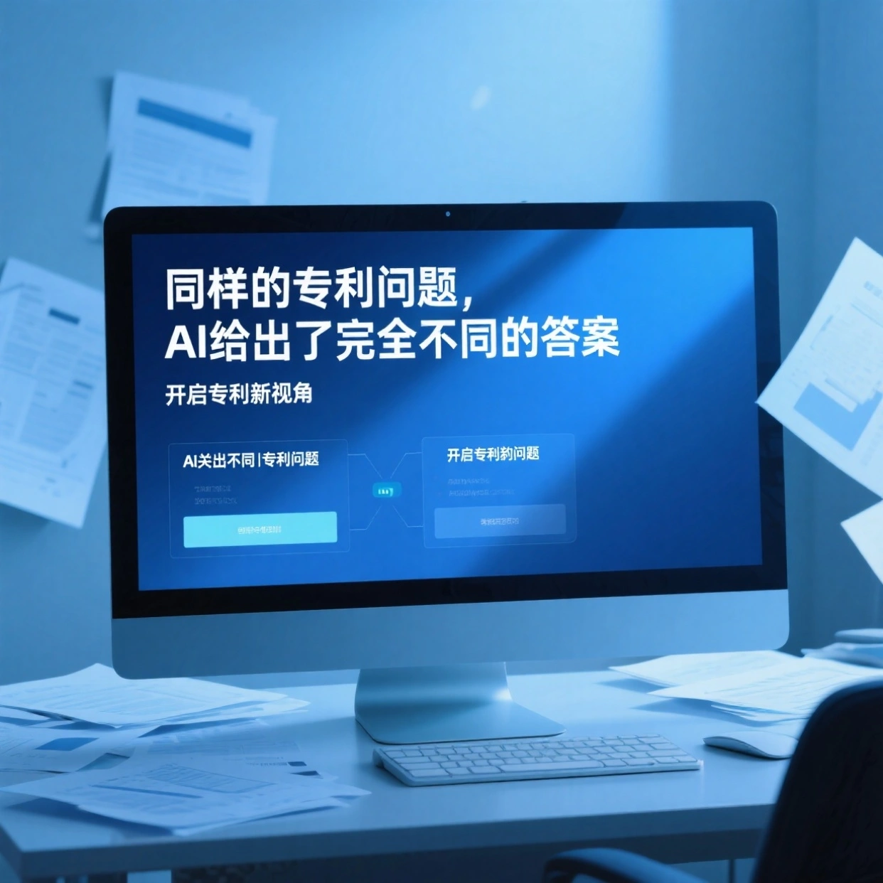 同样的专利问题,同样是问deepseek,得到了完全相反的答案......